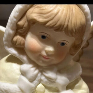 VINTAGE Figurine Kneeling Angel Decorative Accent Home Decor Midwest Importers